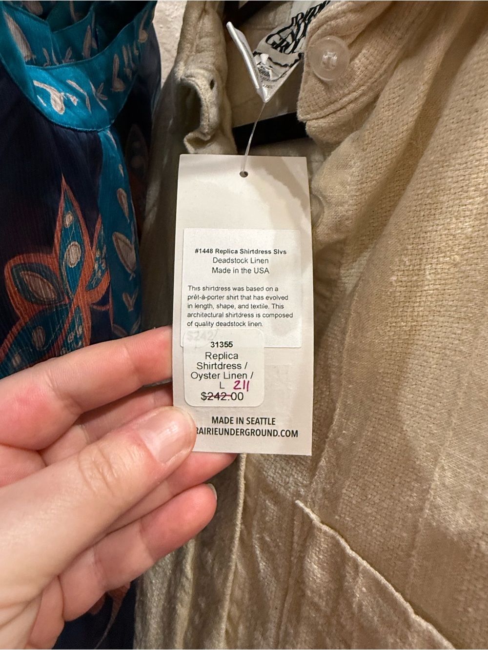 Prairie Underground Replica Shirt Dress - Picture 10 of 11